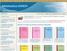 Tablet Screenshot of editura-mathpress.ro